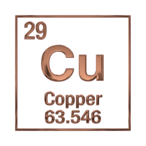 elemento de cobre signo C&amp;D chatarra
